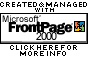 Created and Managed with Microsoft FrontPage